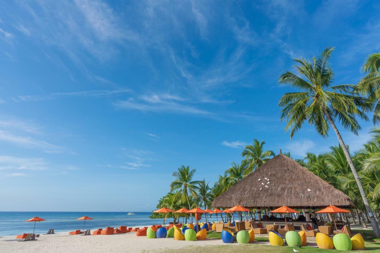 Oceanica Resort Panglao, Bohol Ngoại thất bức ảnh The beach at the resort